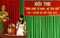 Hội thi công chức Tư pháp Hộ tịch giỏi
