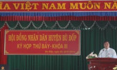 Kỳ họp thứ bảy, HĐND huyện, khóa III