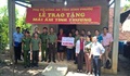 Công an tỉnh trao nhà tình thương cho hộ nghèo