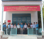 Mái ấm công đoàn khang trang trị giá 120 được trao tặng gia đình anh Hiếu