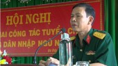 Công tác tuyển chọn công dân nhập ngũ năm 2020