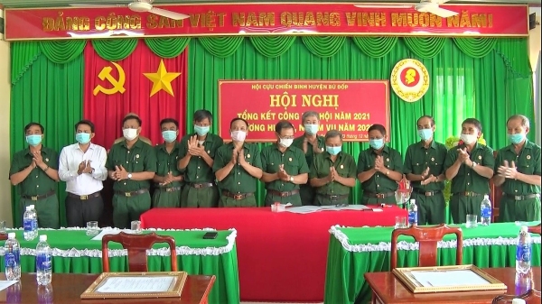 Năm 2021 các cấp Hội cựu chiến binh huyện Bù Đốp làm tốt công tác phòng, chống dịch Covid-19