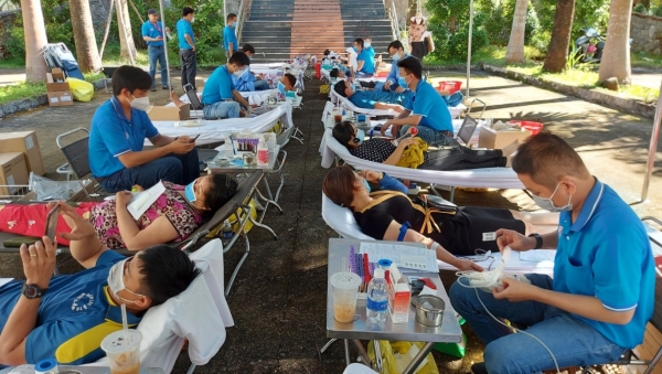 Bù Đốp hiến máu tình nguyện đợt 4 năm 2021