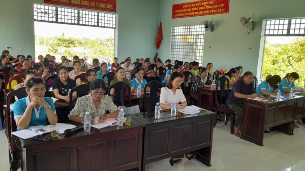 Hội liên hiệp phụ nữ huyện đầy mạnh tuyên truyền đề án 938 cho hội viên đồng bào dân tộc thiểu số