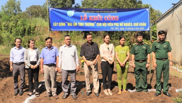 Lễ khởi công xây dựng nhà mái ấm tình thương 2022