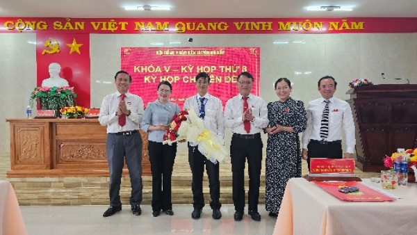 Bù Đốp, bầu bổ sung phó chủ tịch UBND huyện nhiệm kỳ 2021-2026.