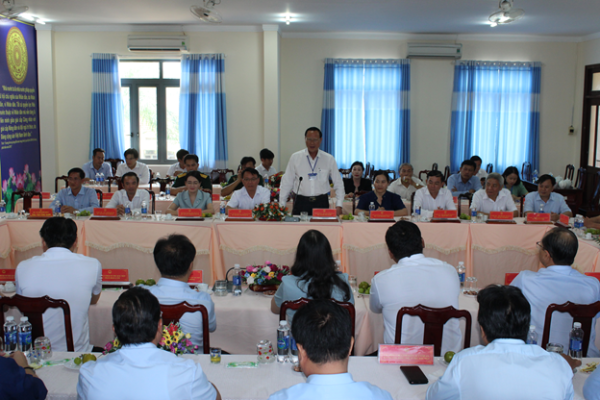 Huyện Bù Đốp tăng cường công tác phối hợp với thành phố Thủ Dầu Một, tỉnh Bình Dương