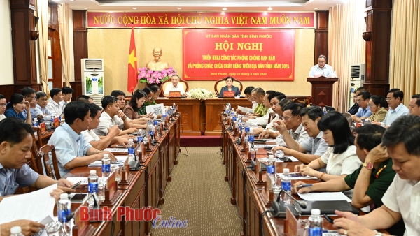 Bình Phước: Tăng cường các giải pháp cấp bách phòng chống hạn hán