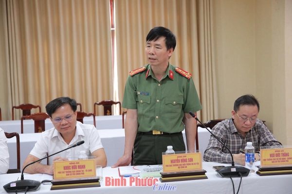 Bình Phước xây xựng, củng cố lực lượng cơ yếu vững tư tưởng chính trị, chuyên môn nghiệp vụ