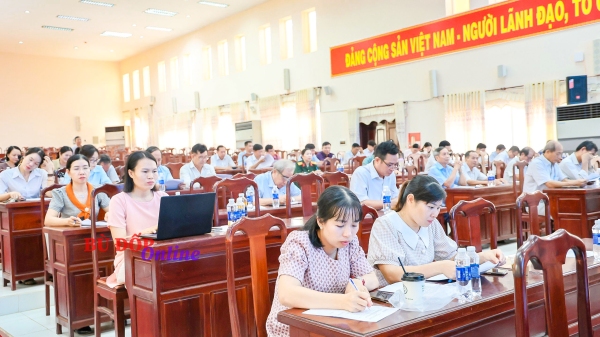 Bù Đốp: Tập huấn triển khai bộ tiêu chí, đánh giá, công nhận danh hiệu công dân học tập giai đoạn 2021 – 2030