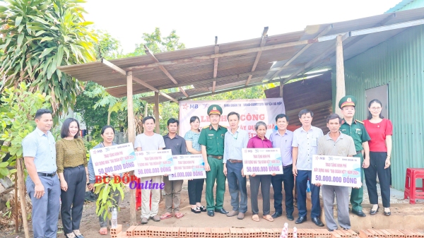 Bù Đốp khởi công xây dựng nhà đại đoàn kết hộ nghèo