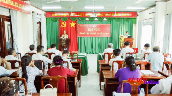 Hội người cao tuổi Bù Đốp tổng kết công tác hội năm 2024
