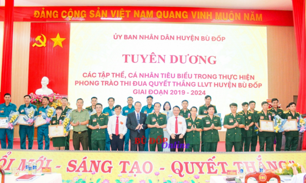 BCH Quân sự Bù Đốp: Quyết tâm xây dựng đơn vị vững mạnh toàn diện