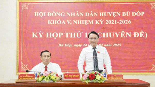 HĐND huyện Bù Đốp thông qua 04 nghị quyết quan trọng