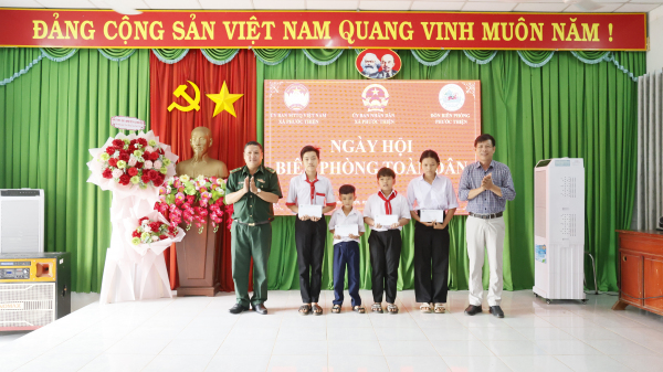 Phước Thiện: tổ chức ngày hội biên phòng toàn dân 3-3