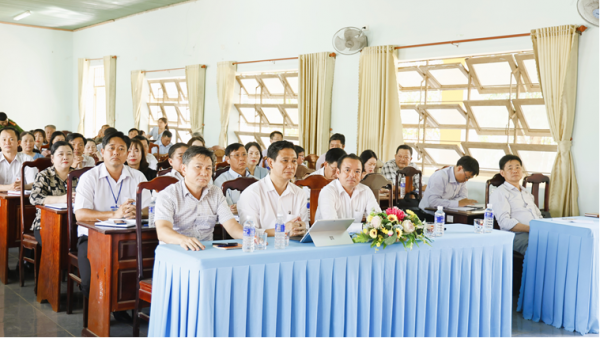 Bù Đốp: tiếp xúc cử tri với đại biểu Quốc hội trước kỳ họp thứ 9