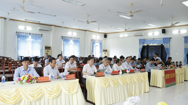 Bù Đốp: Hội nghị Ban chấp hành Đảng bộ huyện lần thứ 36 nhiệm kỳ 2020-2025