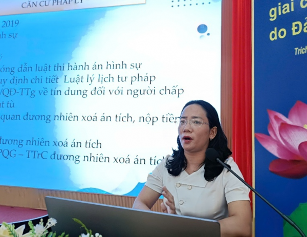 Bù Đốp Tuyên truyền giáo dục pháp luật về thi hành án hình sự và tái hòa nhập cộng đồng tại