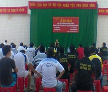 Ra mắt câu lạc bộ bóng bàn huyện Bù Đốp