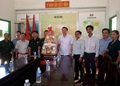 ĐOÀN LÃNH ĐẠO TỈNH THĂM, TẶNG QUÀ VÀ CHÚC TẾT CÁC ĐỒN BIÊN PHÒNG HUYỆN BÙ ĐỐP