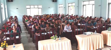 Toàn cảnh lớp tập huấn