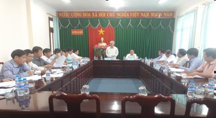 (Ông Phạm Công-PCT TT HĐND tỉnh phát biểu tại buổi giám sát)