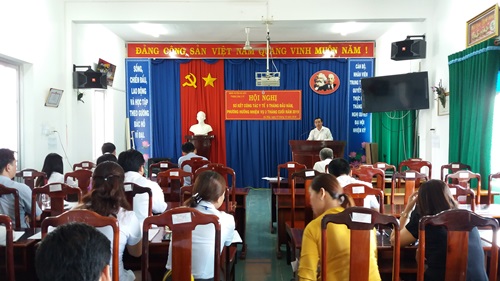 BÙ ĐỐP HỘI NGHỊ SƠ KẾT CÔNG TÁC Y TẾ 9 THÁNG ĐẦU NĂM 2019