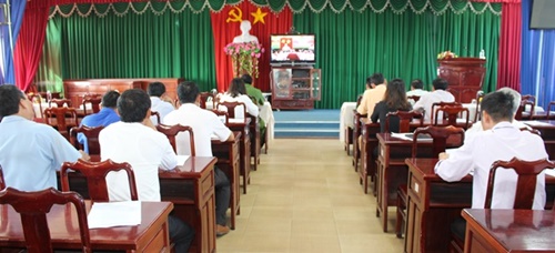 HỘI NGHỊ TRỰC TUYẾN TỔNG KẾT CÔNG TÁC ĐẢM BẢO  AN TOÀN GIAO THÔNG NĂM 2019