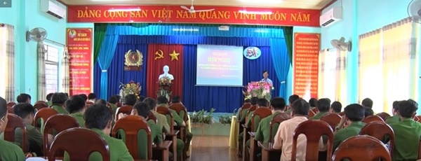 CÔNG AN BÙ ĐỐP TỔNG KẾT CÔNG TÁC NĂM 2019 TRIỂN KHAI NHIỆM VỤ NĂM 2020